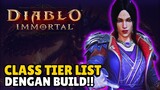 Class Tier List Dengan Build Terbaik di Diablo Immortal