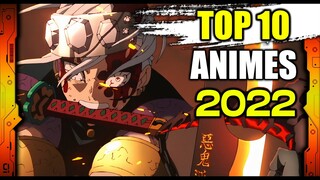 LOS 10 MEJORES ANIMES DEL AÑO 2022