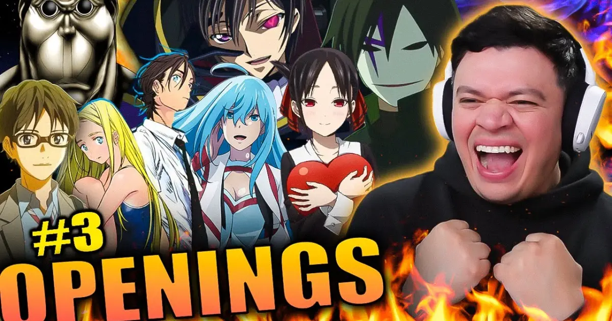 Reacting to ANIME Openings for the FIRST TIME #3 - Bilibili