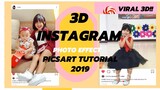How to create 3D Instagram Photo effect | 3D INSTAGRAM PICSART EASY TUTORIAL TAGALOG