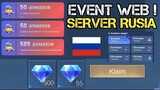 BURUAN COBA ! EVENT WEB SERVER RUSIA DIAMOND GRATIS !!