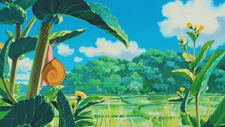 [Ghibli｜Beautiful Days] When I wake up every morning, the sun is warm, the wind is sweet, everything