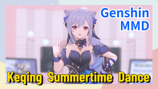 [Genshin Impact  MMD]  Keqing  [Summertime]  Dance