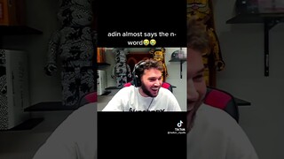 Adin Ross Says "The HARD R" on Stream *LEAKED*