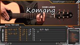 KOMANG - RAIM LAODE - Acoustic (Fingerstyle Guitar Cover)