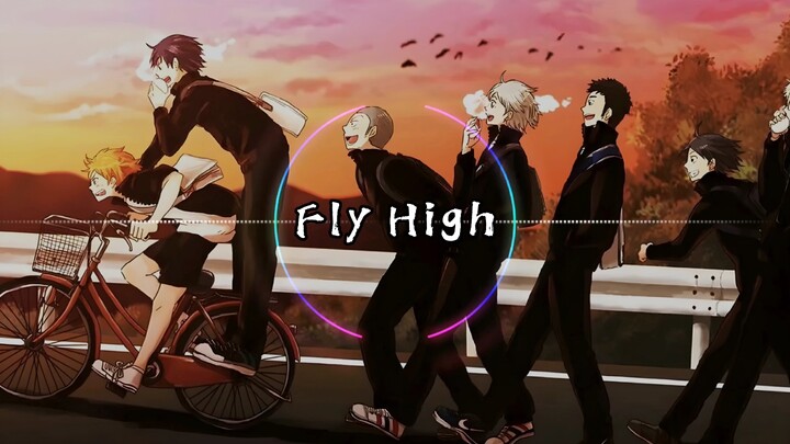 [Pure Enjoyment] BURNOUT SYNDROMES "Fly High!!" Dynamic music "Volleyball Boy!" ! Season 2》OP2