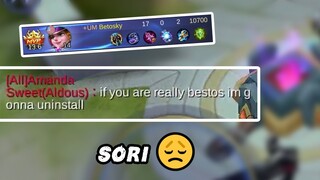 I Made Someone Uninstall Mobile Legends 😞
