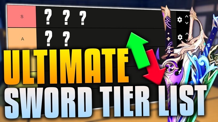 GENSHIN SWORD TIER LIST "TERBAIK" !!! (Full analisis 21 sword) patch 2.6 | Genshin Impact Indonesia