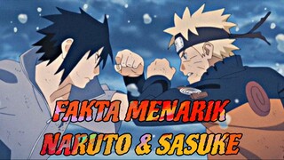 Fakta menarik tentang dua rival sasuke dan naruto