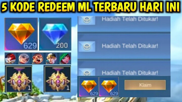 KODE REDEEM ML TERBARU HARI INI 2022 GRATIS DIAMOND KUNING SKIN FRAGMENT TIKET HOKI MOBILE LEGEND