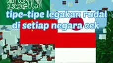 tipe tipe ledakan kehidupan di setiap negara #shorts