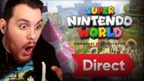 Super Nintendo World Direct REACTION