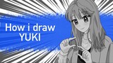 Drawing yubisaki to renren anime// romance
