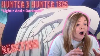 Hunter x Hunter 1x85 "Light × And × Darkness" reaction & review