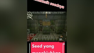 kalian punya seed lain??...., terima kasih untuk  minecraft seed misteri fypgakni bismillahfyp fyp fypシ fypdong foryou