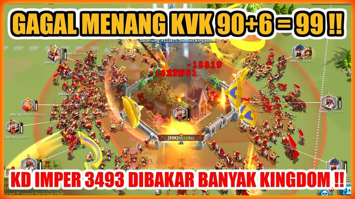 90+6 = 99 KD IMPER 3493 DIBAKAR DAN BAKAL GAGAL WIN KVK 2 !!