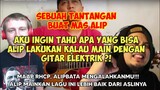 ALIPBATA DITANTANG‼️ APA YANG BISA DIA LAKUKAN KALAU PAKAI GITAR ELEKTRIK⁉️ || ALIP BA TA REACTION