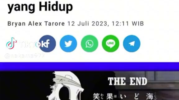 Apa mungkin ini ending dari ONE PIECE