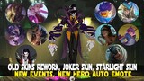 UPCOMING NEW SKINS AND NEW HEROES UPCOMING UPDATES AND LEAKS NEW EVENTS NEW MECHANICS MOBILE LEGENDS