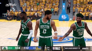 NBA 2K22 Ultra Modded Finals | Warriors vs Celtics | Full GAME 2 Highlights