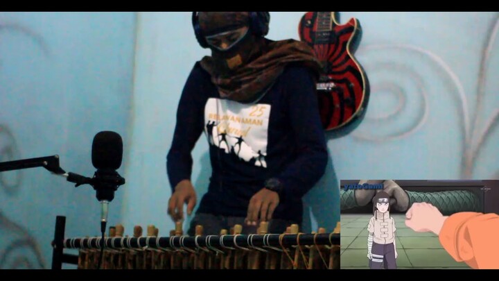 Silhouette Ost. Naruto (Angklung cover)