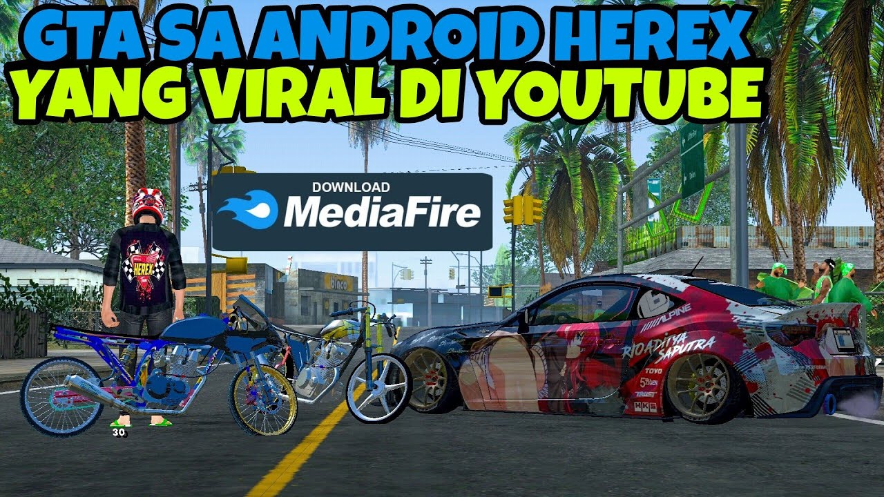 GTA SAN ANDREAS  FREE FIRE MOD ALL GPU 200MB NO SHORT LINK - BiliBili