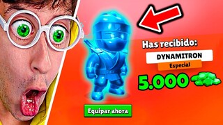 Abro x100 SOBRES 🔥 = 100% SKIN ESPECIAL 🤑!! (Compro 5.000 Gemas) - Stumble Guys TEKENDO