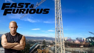 Fast And the Furious Coaster Progress! Universal Studios Hollywood