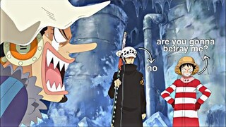 one piece once said..