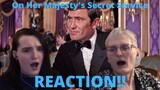 "On Her Majesty's Secret Service" REACTION!! He's no Sean Connery...