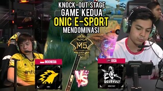 ONIC MENDOMINASI!! DEUSVULT TERANCAM TURUN LOWER BRACKET!! ONIC E-SPORT vs DEUSVULT game 2