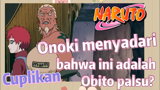 [Naruto] Cuplikan |  Onoki menyadari bahwa ini adalah Obito palsu?