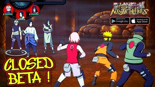 NARUTO X BORUTO NINJA TRIBES - FIRST BETA GAMEPLAY (ANDROID/IOS)