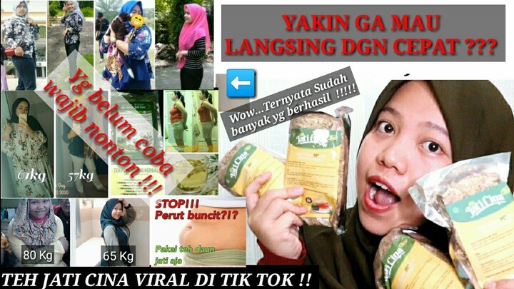 YAKIN GA MAU NYOBAIN ??  TEH PELANGSING DAUN JATI CINA
