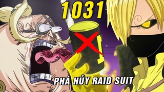 Sanji phá hủy bộ đồ Raid Suit đoạn tuyệt Germa , Sanji sẵn sàng hi sinh [ Spoiler One Piece 1031 ]