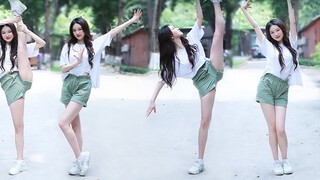 Tarian "Chicken Cha Cha" satu orang empat sudut yang sangat sulit, mari bersenang-senang dengan kehi