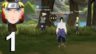 NARUTO SHIPPUDEN(CBT SEA) - Gameplay Walkthrough part 1(iOS,Android)