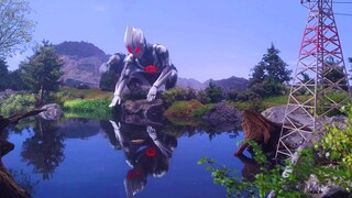 Adegan terkenal Ultraman [tamparan di wajah].