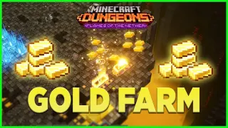 EASY Way To Farm Gold - Minecraft Dungeons