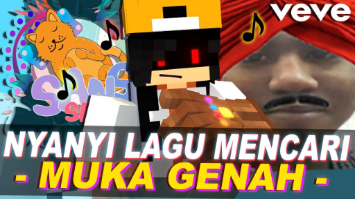 SANS SMP SEASON 4 _ ♪ NYANYI Lagu MANFAAT MUKA GENAH & Bertemu JAMET AIR kelelep