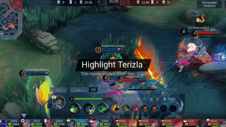 Highlight Terizla Mobile Legend Indonesia