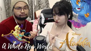 A Whole New World - Aladdin (Disney Movie) - Cover by Sachi Feat. TJ