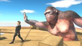 Each Unit Against Itself Above Goro Cage - Animal Revolt Battle Simulator