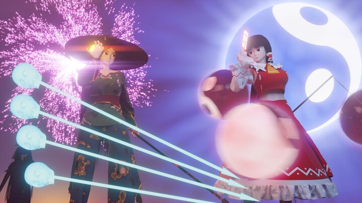 [Touhou 3D] Hinashiro Zanmu VS Hakurei Reimu