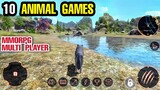 Top 10 Animal Games Multiplayer Games Open World for Android & iOS for Low end phone