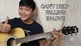CAN'T HELP FALLING IN-LOVE | Guitar Tutorial for Beginners