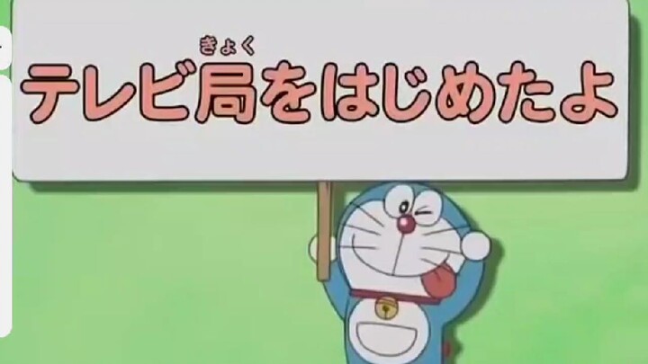Doraemon tampil di acara tv