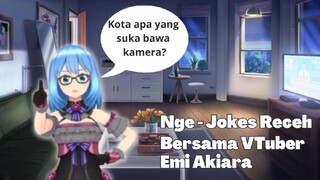 tebak²an lucu, jokes receh bersama VTuberId Emi Akiara