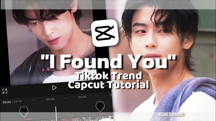 "I Found You" capcut edit tutorial || Unforgettable tiktok trend || Girl I like being around you