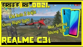 Garena Free Fire | Test Realme C3i chơi Free Fire Max Setting? Bản rút gọn của C3 có đáng tiền?!